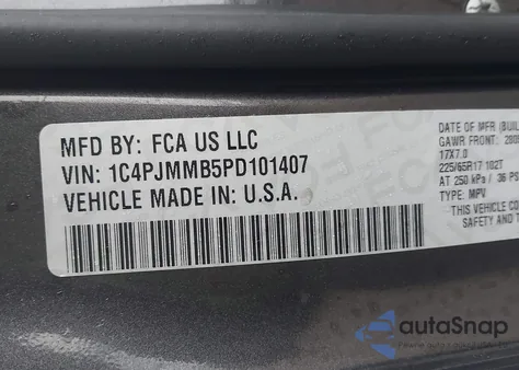 2023 Jeep Cherokee Altitude Lux 4X4 from USA, damaged, VIN 1C4PJMMB5PD101407